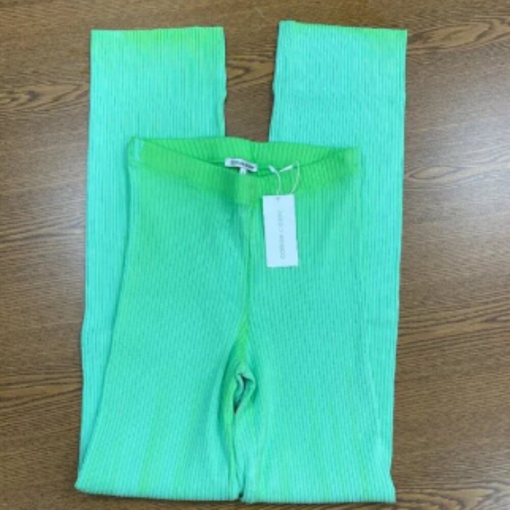 Cotton Citizen Lime Mix Ibiza Pants - Small - NWT
